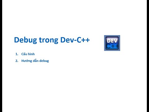Debug trong Dev C++