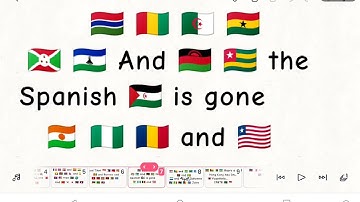 Yakkos World Flag EMOJI Lyric