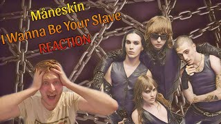 EPIC LIVE PERFORMANCE! Måneskin - I Wanna Be Your Slave Live - REACTION