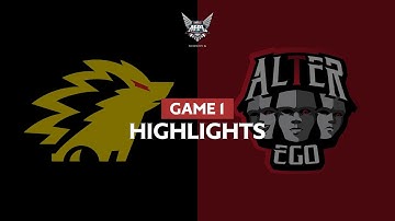 Game Highlight | Alter Ego VS ONIC Esports | MPL ID S6 Week 6 Day 2 | Game 1