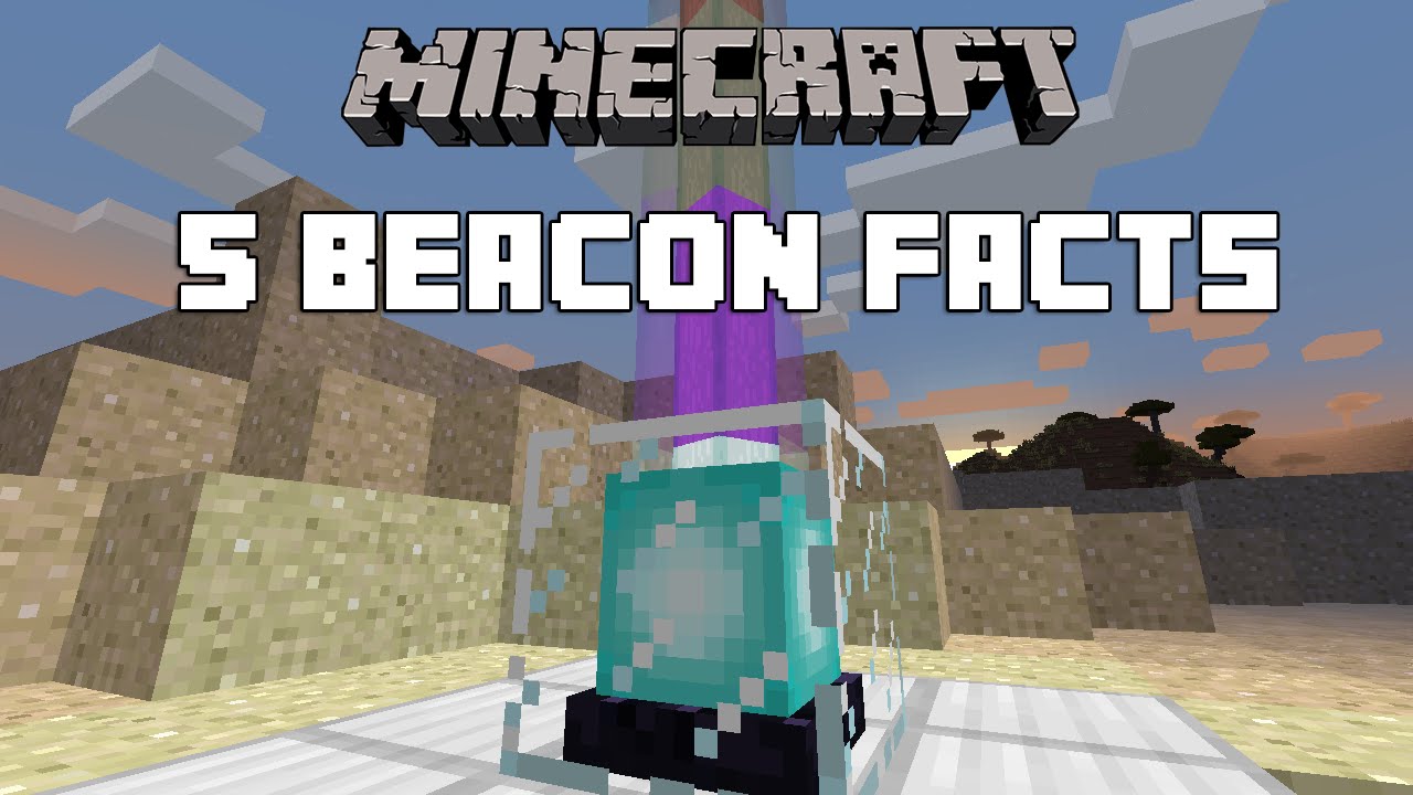 Minecraft - 5 Beacon Facts and Tricks You Didn't Know - YouTube