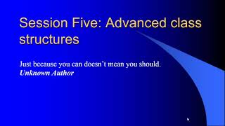 ASP.NET 4.5 Expert Skills Session 5 Introduction