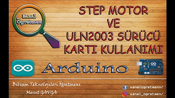 (Arduino) Step Motor ve ULN2003 Sürücü Kartı Kullanımı