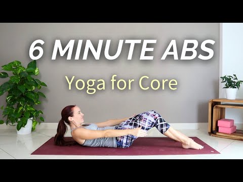 6 Min Yoga For Abs Core Strength
