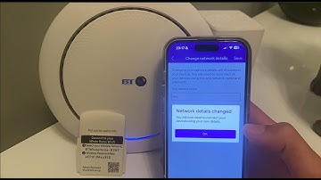 How to Change Wifi Name and Password on BT Whole Home WiFi Discs - All Models Premium/Mini/088269