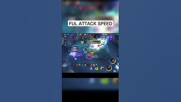 HANABI FULL ATTACK SPEED #shorst #shortsfeed #shorstvideo #mobilelegend #gameplayhanabi