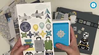 Easy Travel Scrapbook Layouts with CM's Passport to Adventure Collection! - Fast & Fun Projects!
