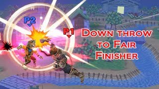Down throw to Fair finisher