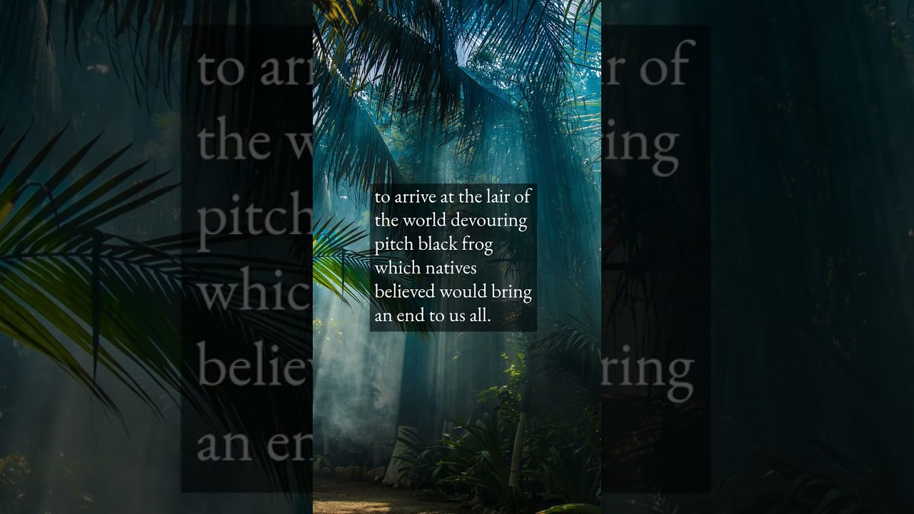 The Zoologist Fool and the Shaman 🐸 | 100-Word Horror
