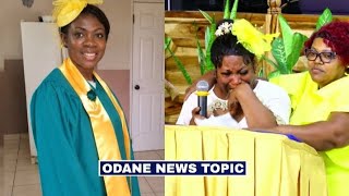 Cora Thompson Mother Cried Out in Pain at Her Daughter Funeral in Montego Bay