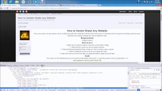 Harlem Shake on any page!