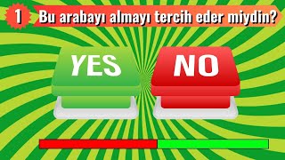 EVET vs HAYIR Oyunu ❗ Yes or No Challenge 🎯