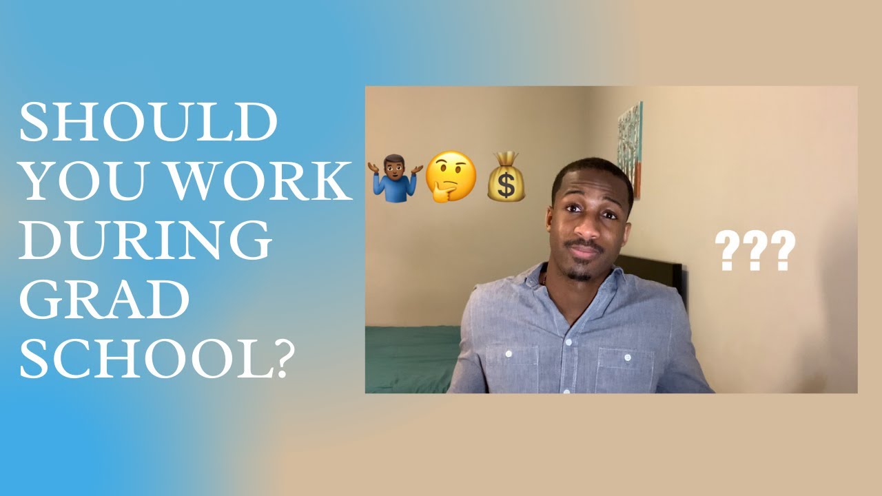 How to know if a parttime job is right for you during grad school