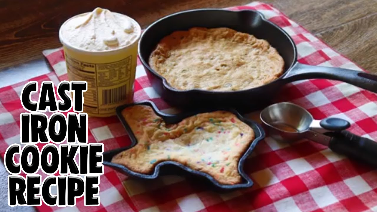 Cast Iron Cookie Recipe RCS Gas Grills YouTube