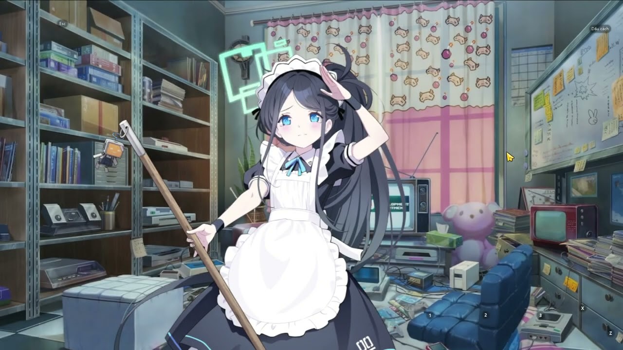 Blue Archive - Aris (Maid)'s Relationship Stories - Ep1: Maid vs Pinch!