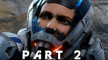 MASS EFFECT ANDROMEDA Walkthrough Gameplay Part 2 - Nexus (Mass Effect 4)