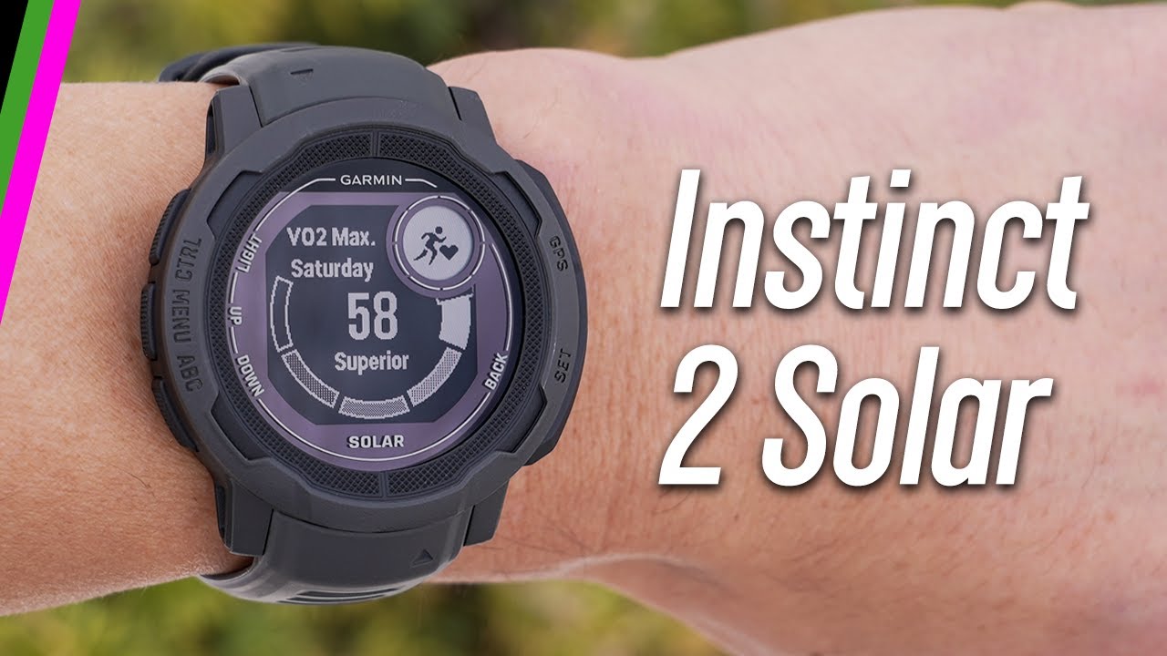 Garmin Instinct 2 Solar GPS Smartwatch