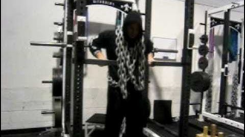 DeFrancosGym.com - cRaZy DiPs!! (120 lbs. of chain)