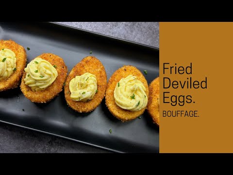| Fried deviled eggs | No more boring eggs | Egg recipes | Snack recipes with eggs |