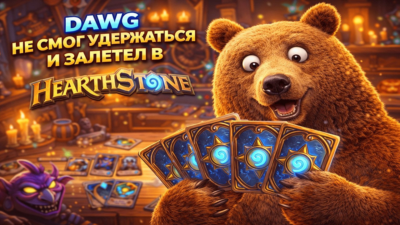 DAWG НЕ СМОГ УДЕРЖАТЬСЯ И ЗАЛЕТЕЛ В Hearthstone