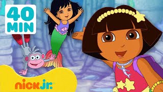 دورا | مغامرات الغوص العميق مع دورا 🧜‍♀️ | تجميع لمدة 30 دقيقة | Nick Jr. Arabia