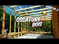 Fabrication de l'OSSATURE ! - Construction Garage Ossature Bois (Partie 2)
