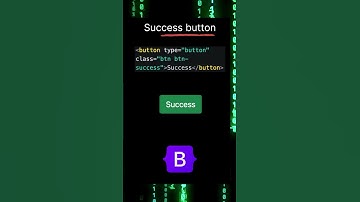 9 Bootstrap predefined button styles #shorts #bootstrap #code #coding #webapp #frontend #website