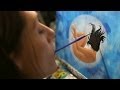 Mouth painter shares her journey