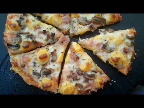 Vidéo: Pizza à La Dinde, Saucisses Et Oeuf