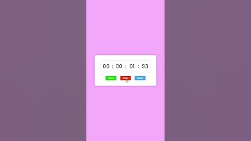 Simple Stopwatch Project