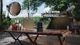 Built for the Extreme: SmallRig X221 Smart Triple-Proof V-Mount Battery