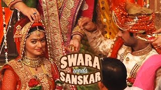 Happy News.  Sanskar and Swara gets married in Swaragini