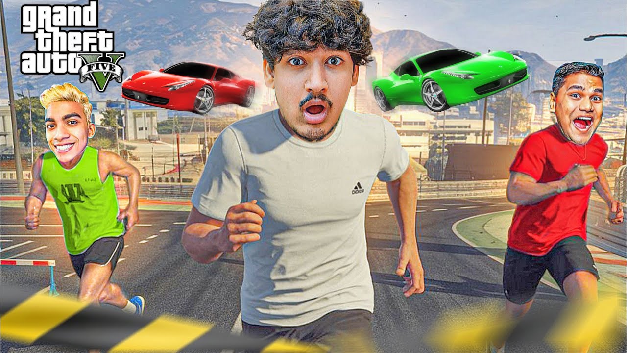 GTA 5 Races but INSANELY FUNNY 😂