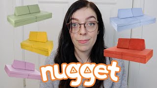 the Nugget couch, Nuggettok, and Nugget After Dark