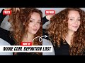 HOW TO MAKE CURLS LAST LONGER | 8 TIPS TO ADD HOLD TO NATURALLY CURLY HAIR
