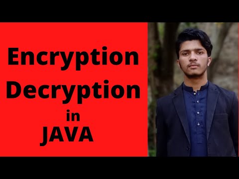 Java tutorial:encryption decryption in java | Encryption and Decryption simple concept.