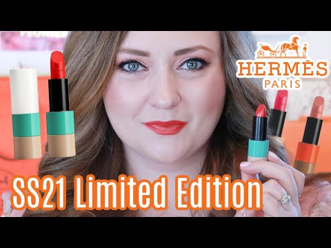 Hermes Rose Epice, Rose, Rouge e Satin Lipsticks Review, Live  Swatches, Makeup Looks - Beauty Trends and Latest Makeup Collections