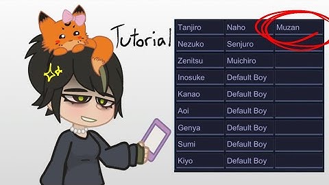 ✓ How to save your characters on Gacha Club (For Android users) - Tutorial