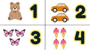 Counting 1-10 for Kids |1 to 10 Counting | Number Song | Learn Counting for Preschool & Nursery Kids