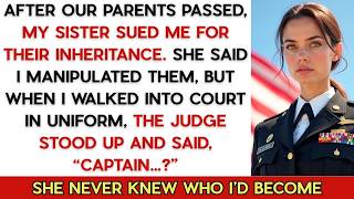 Information My Sister Sued Me Over Our Parents’ Inheritance, Yet When I Entered, The Judge Stood Up & News