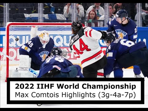 Max Comtois - 2022 IIHF World Championship Highlights