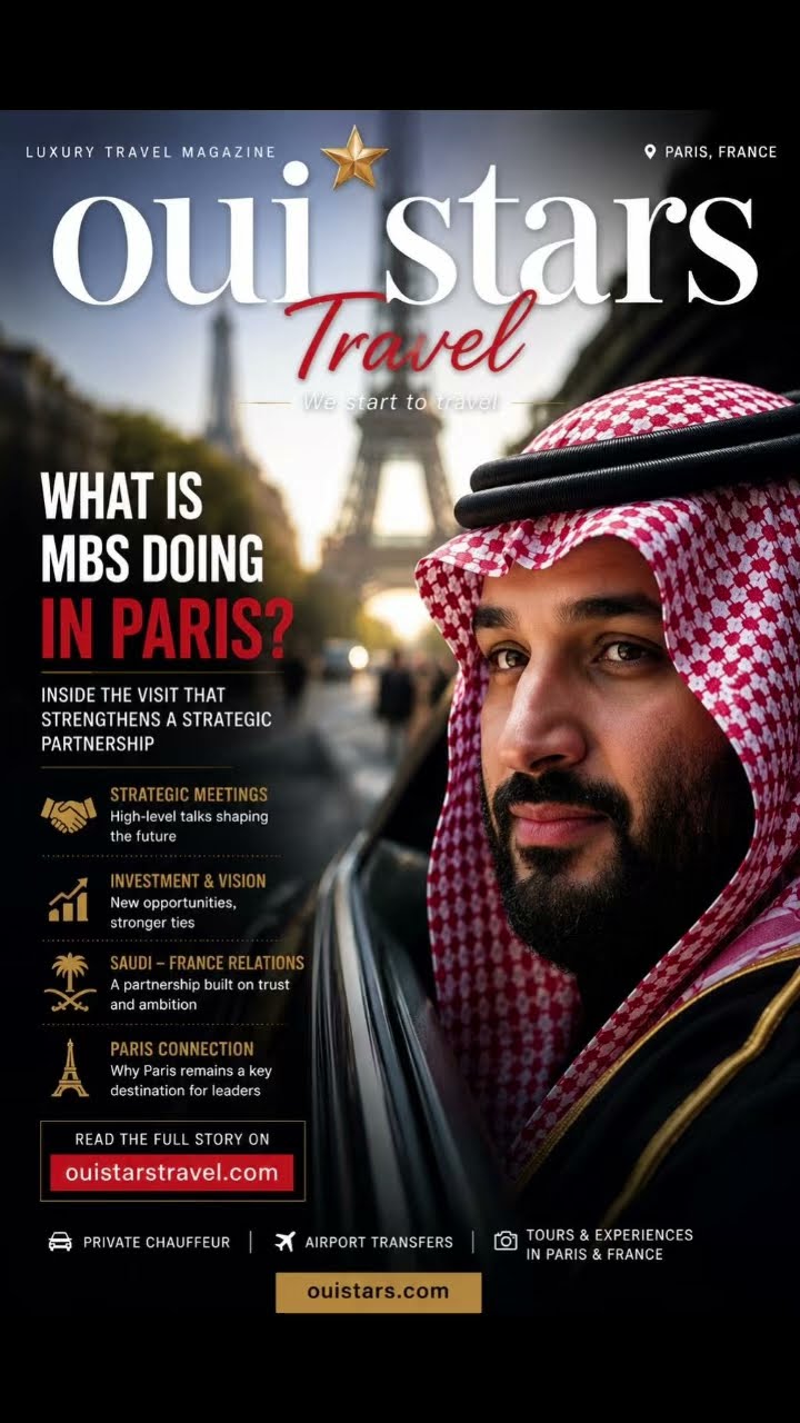 🇸🇦🇫🇷 What Is Mohammed bin Salman Doing in Paris — and Why Does It Matter?