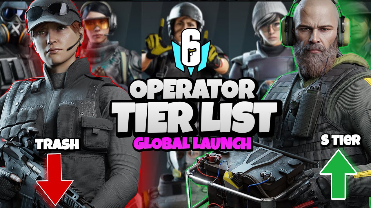 The OFFICIAL Operator Tier List in R6 Mobile !!! Rainbow Six Mobile