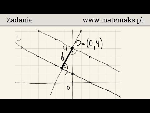 Wideo: Jak Znaleźć Odległość Między Liniami Prostymi Na Płaszczyźnie?