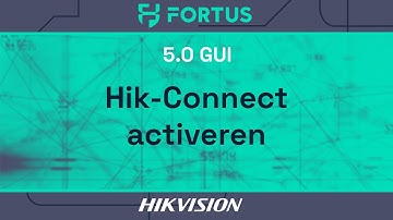 Hikvision 5.0 GUI | Hik-Connect instellingen