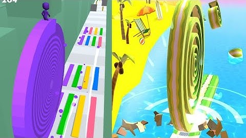 ✅rolling game 🆚 layer roll - Gameplay iOS,Android mobile max level pro dark gaming