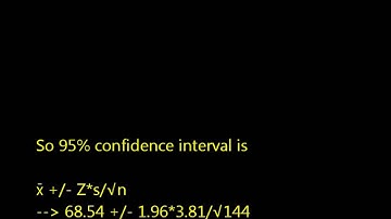 Statistical Question Solution