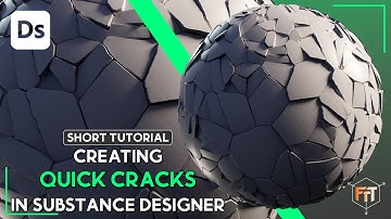 Creating quick cracks in Substance Designer