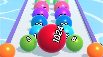 MAX LEVEL BALL RUN 2048 🎱✨ All Levels Gameplay Walkthrough Android, iOS v.55