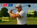 Great drives and great putts #pgatour2k25